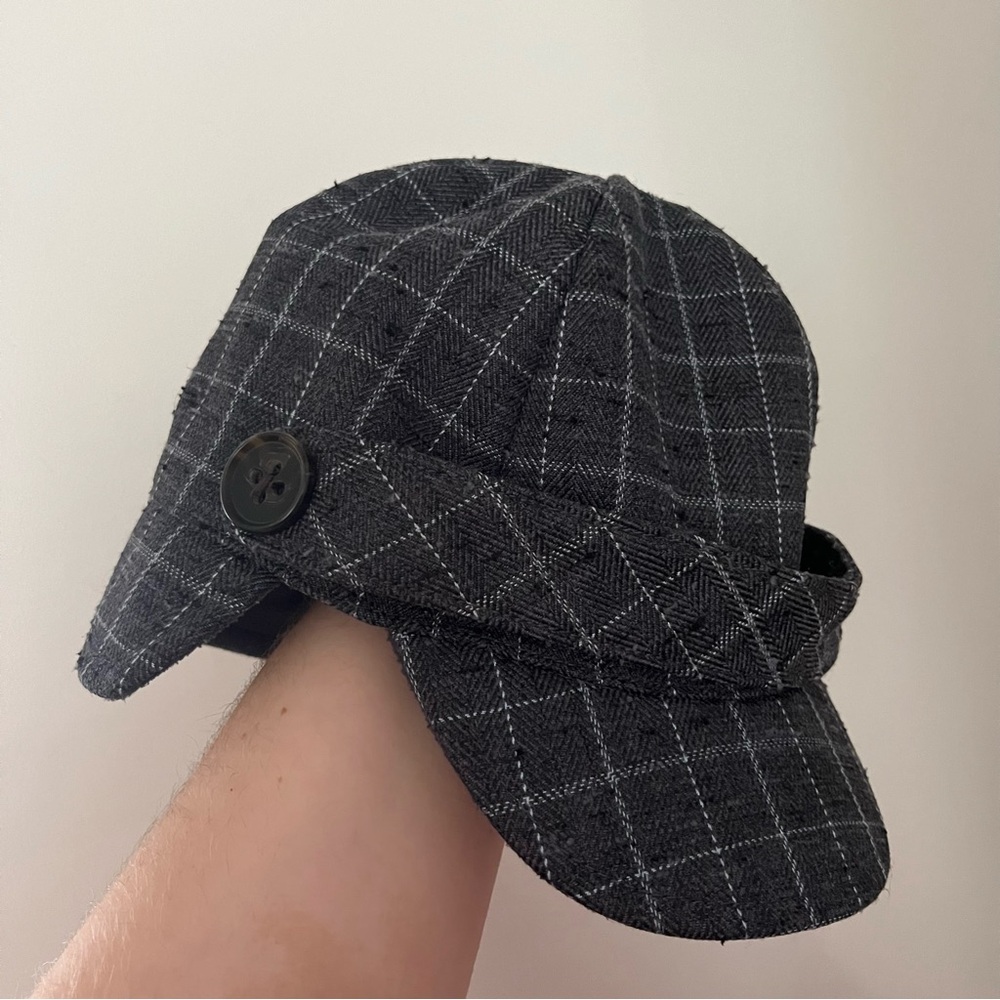 Lole Plaid Newsboy Cap